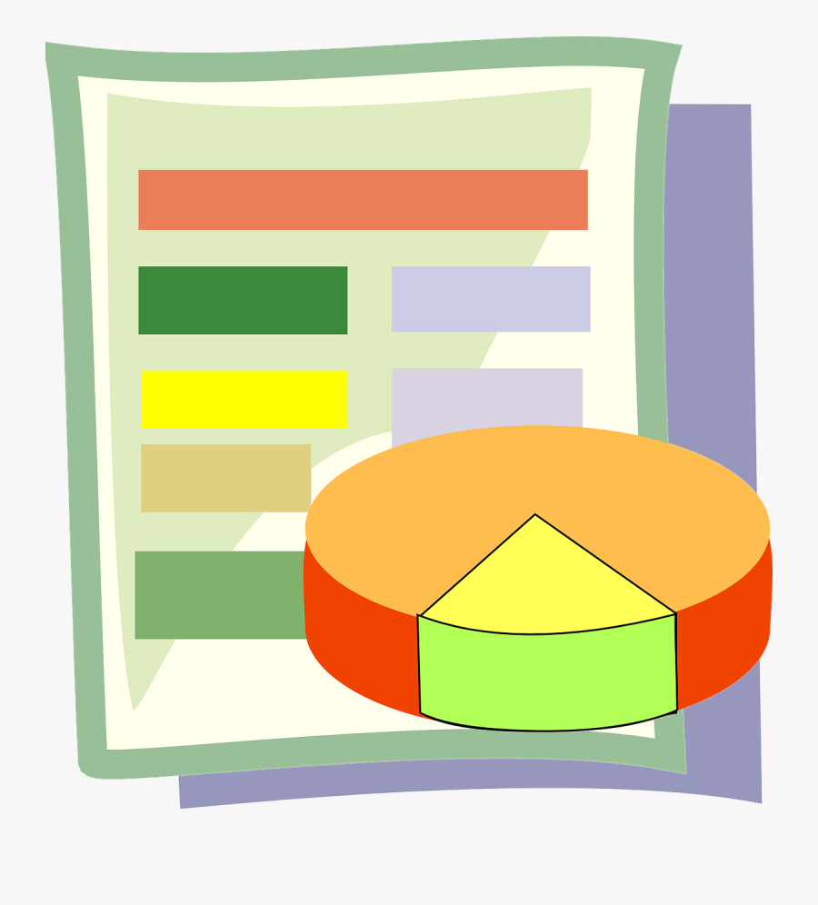 Spreadsheet Graph Chart Free Picture - Spreadsheet Clipart, Transparent Clipart