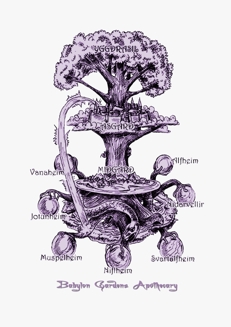 Transparent Tree Of Life Clipart - Valhalla Life Tree, Transparent Clipart