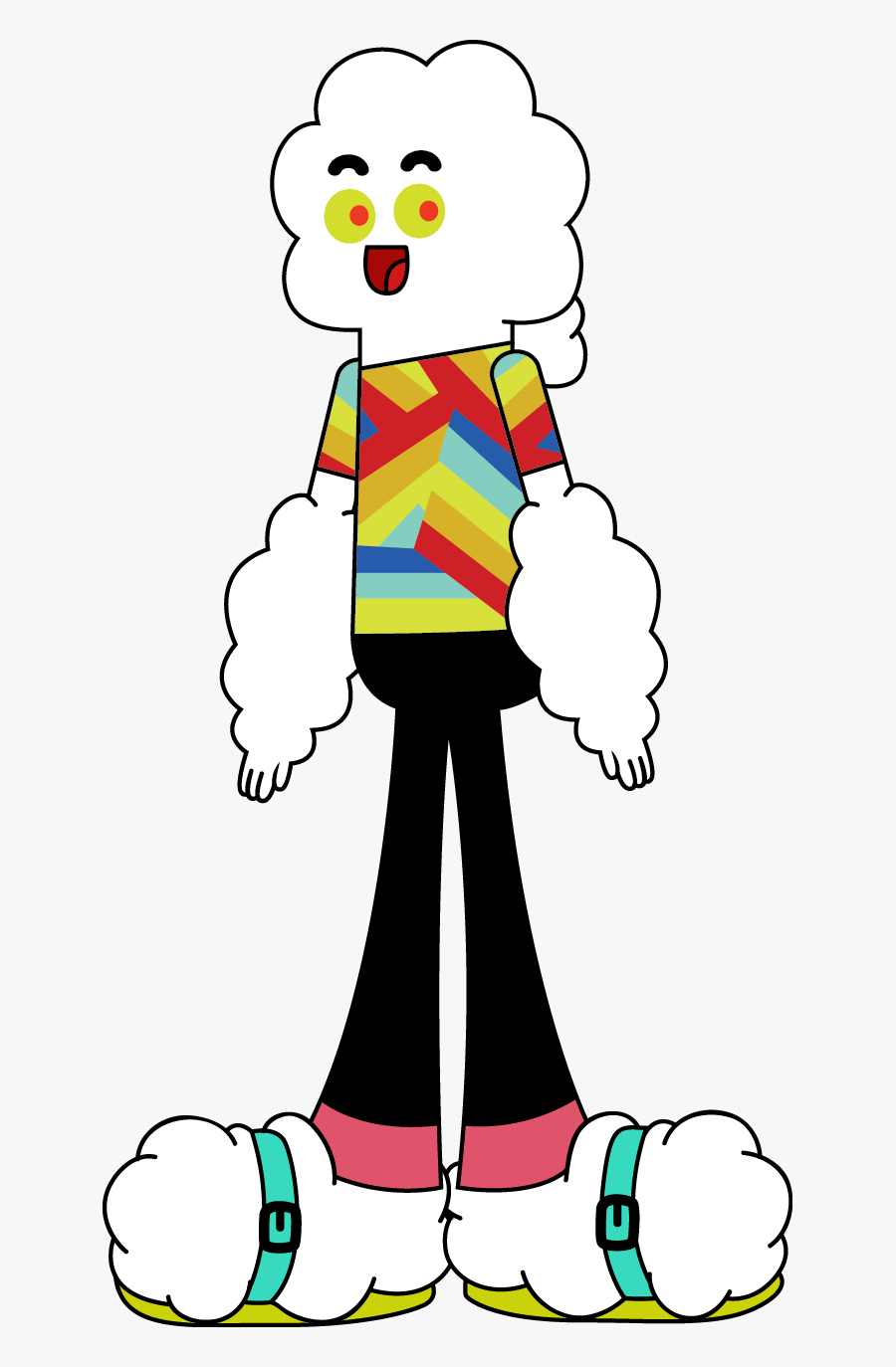 Clipart Library Stock Cafeteria Clipart Faculty Room - Cloud Guy From Amazing World Of Gumball, Transparent Clipart