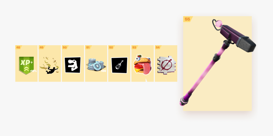 Fortnite Clipart Graph Paper - Tier 55 Season 9, Transparent Clipart