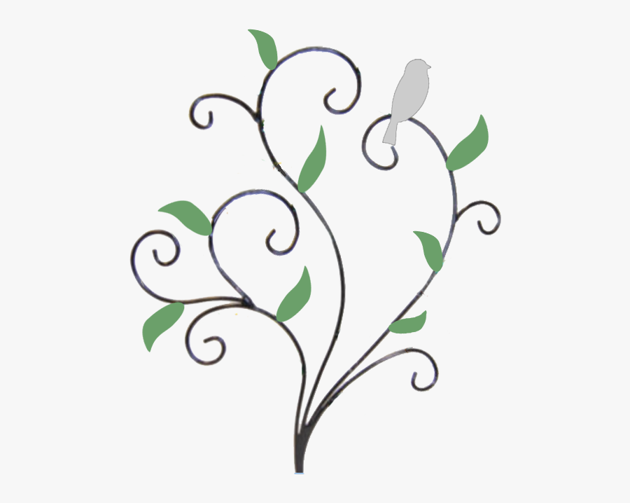 Birds And Twigs, Transparent Clipart