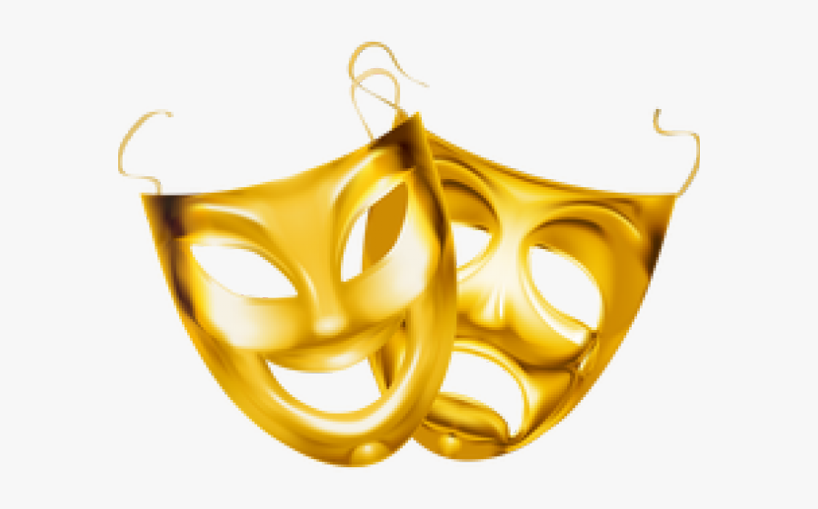 Download Theatre Clipart Tech - Drama Masks Png, Transparent Clipart