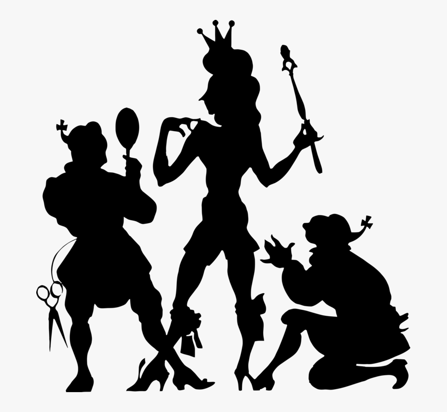 Human - King Silhouette Png, Transparent Clipart