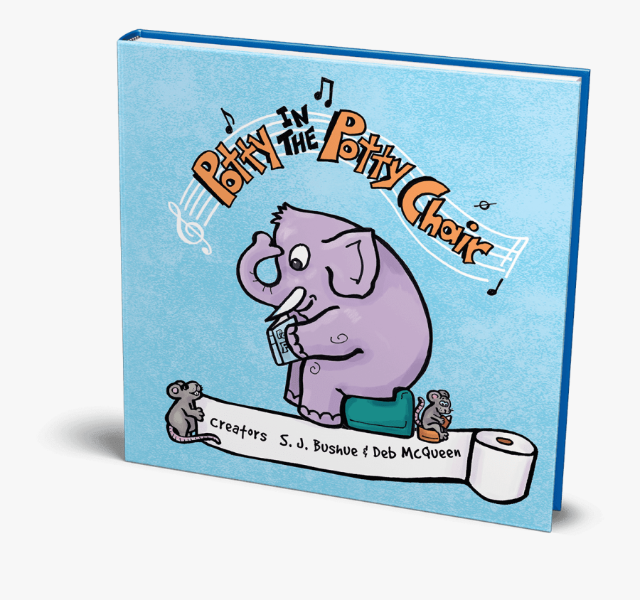 Chair Clipart Potty - Cartoon, Transparent Clipart