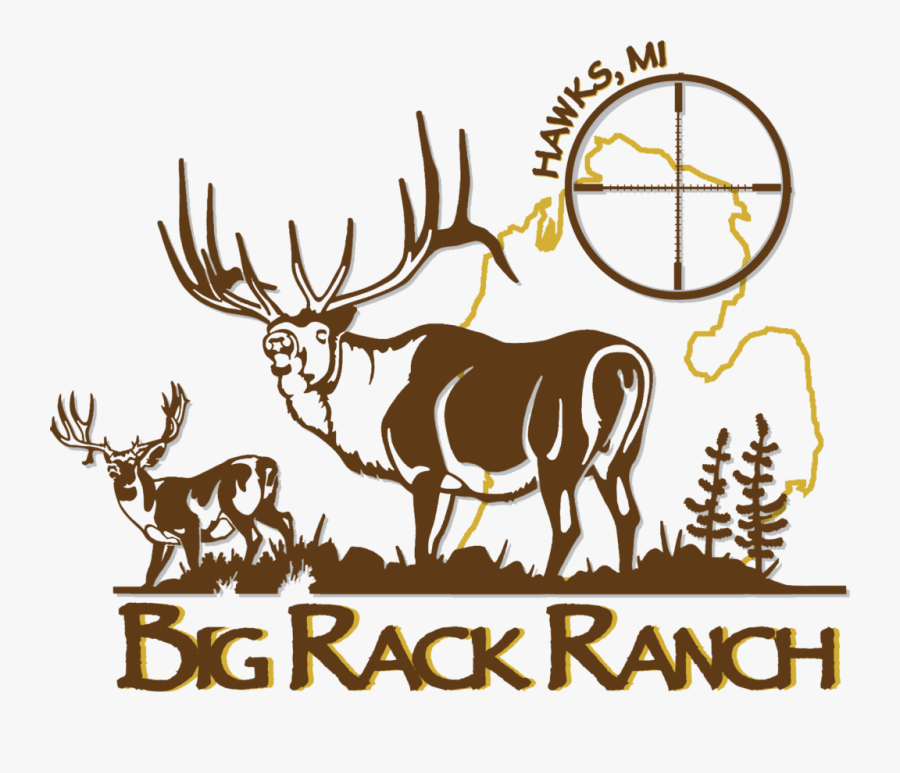Big Rack Ranch - High Top Outfitters Logo, Transparent Clipart