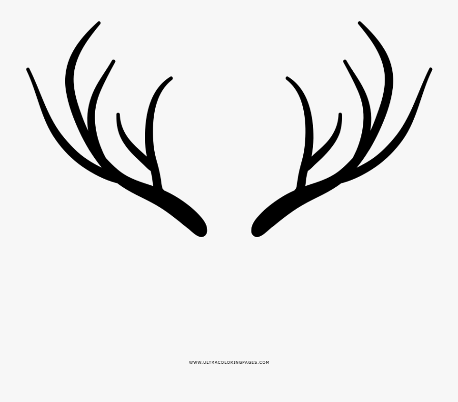 Deer Horns Coloring Page Clipart Png Download Corna Cervo Png Free Transparent Clipart Clipartkey