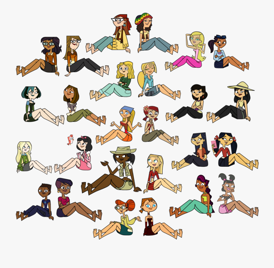 Drama Clipart Skit - Total Drama Island Fan Art, Transparent Clipart