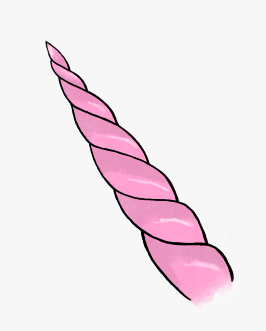 Unicorn Horn Sticker Clip Art - Unicorn Horn Transparent Background, Transparent Clipart