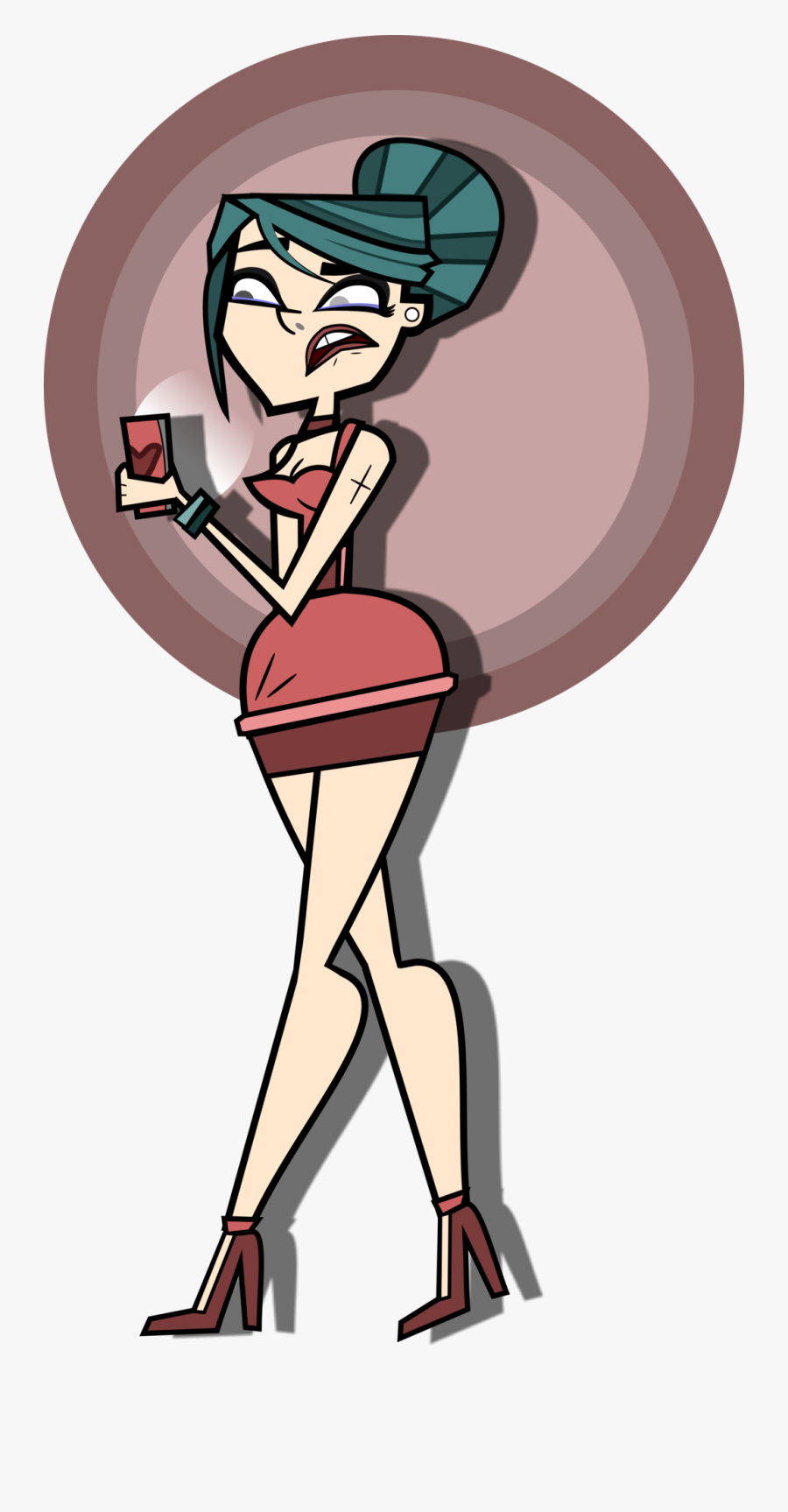 Total Drama Oc - Total Drama Island Oc Girl, Transparent Clipart