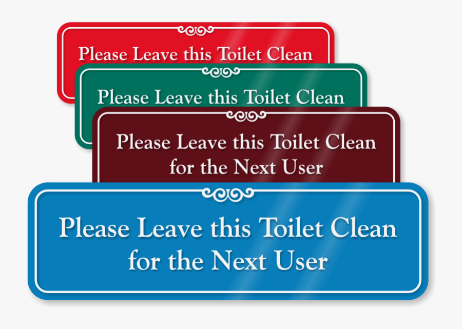 Clip Art Clean Toilet Clipart - No Chewing Gum In Church, Transparent Clipart