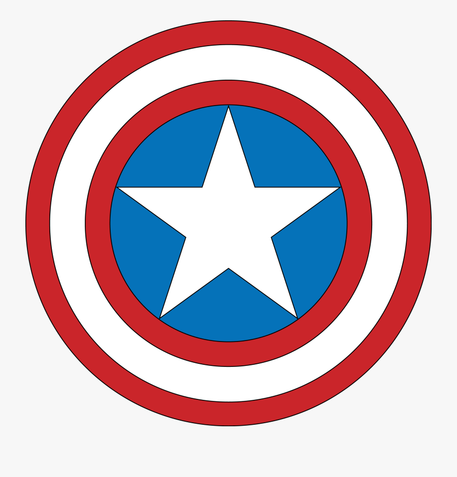 Captain America Png Picture - Transparent Captain America Logo, Transparent Clipart