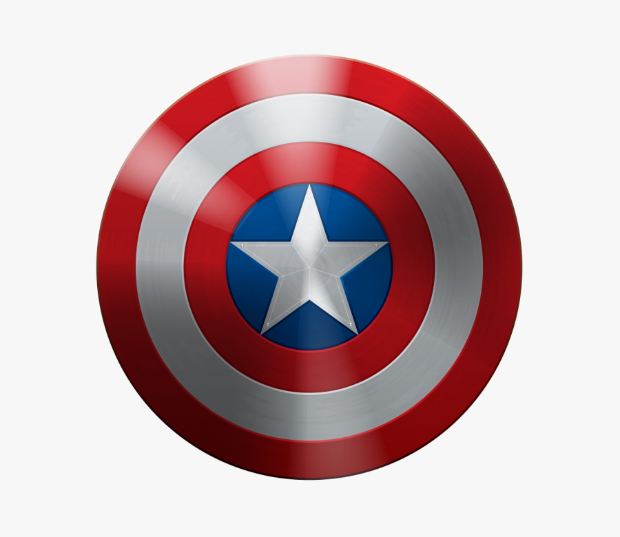 Transparent Captain Clipart - Captain America Shield Png, Transparent Clipart