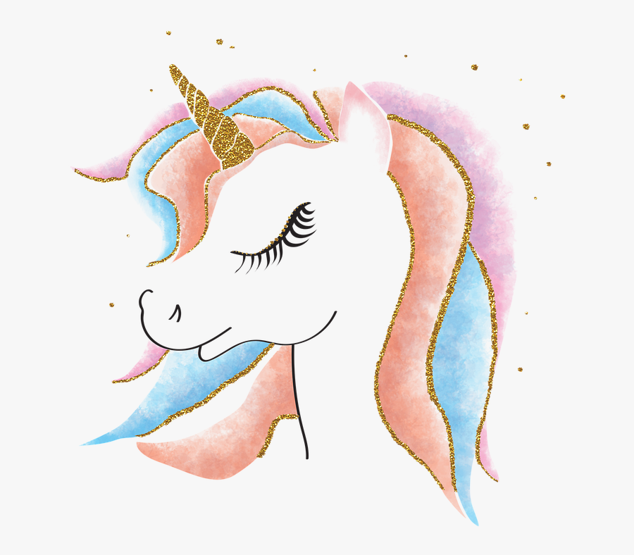 Animal, Unicorn, Horn, Illustration, Horse - Unicorn, Transparent Clipart