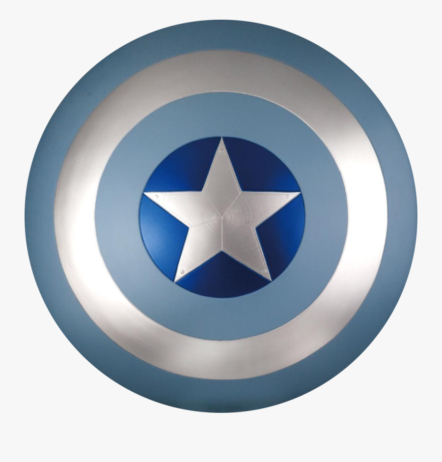 Clip Art Captain America Logo Png - Blue And White Captain America Shield, Transparent Clipart