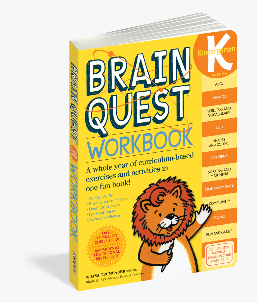 Brain Quest Workbook, Transparent Clipart