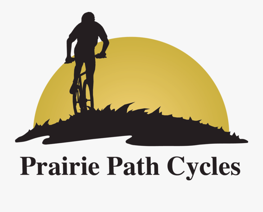 Prairie Path Cycles Logo, Transparent Clipart