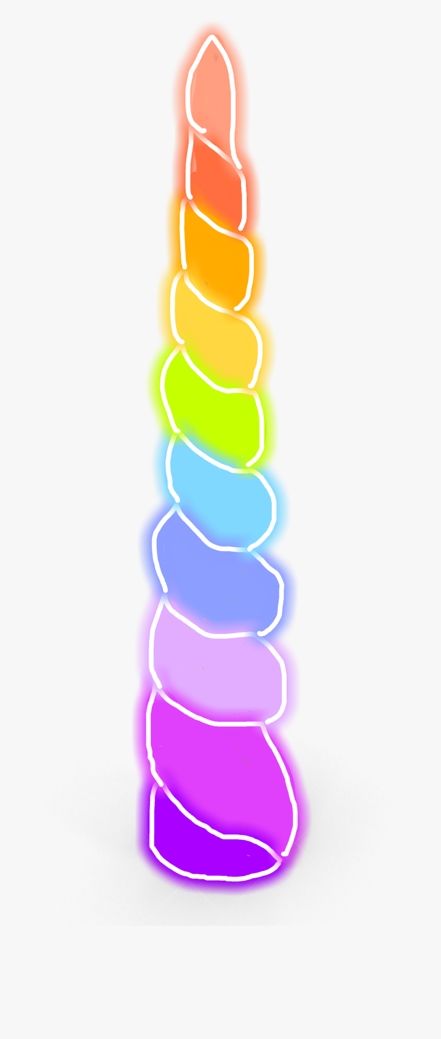 #unicornhorn #unicorn #horn #rainbow #xolor #hed #had - Transparent Background Unicorn Horn Transparent, Transparent Clipart