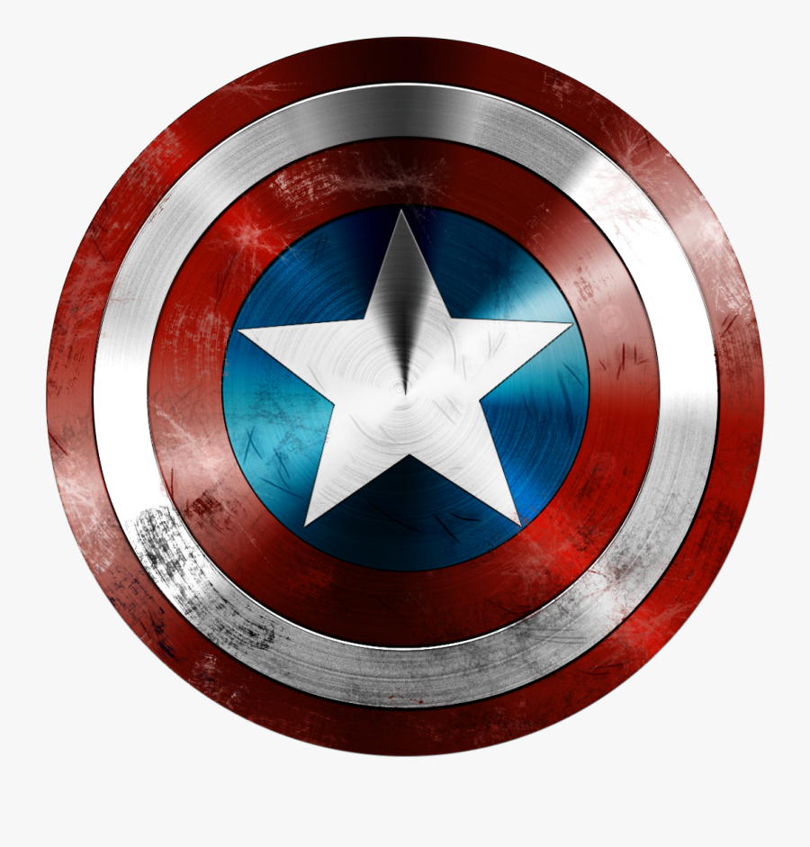 Images Free Download Shield - Captain America Logo Hd, Transparent Clipart