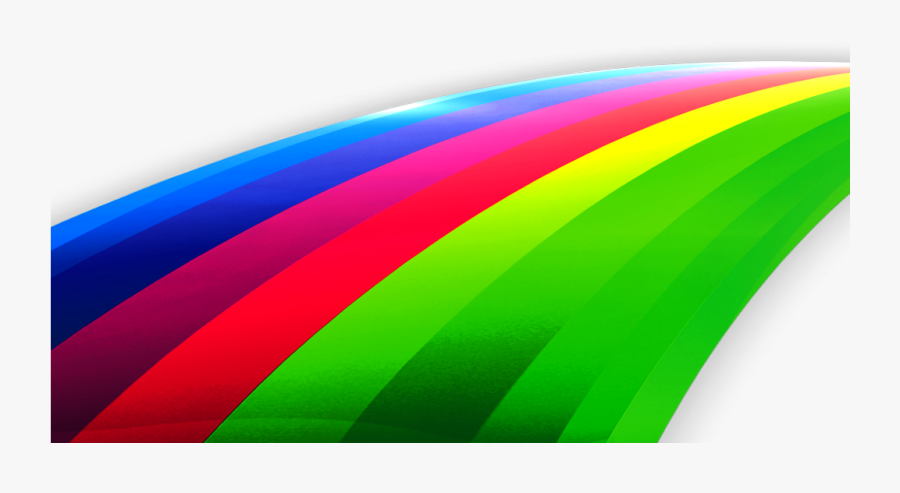 #ftestickers #clipart #road #path #lines #rainbow - Graphic Design, Transparent Clipart