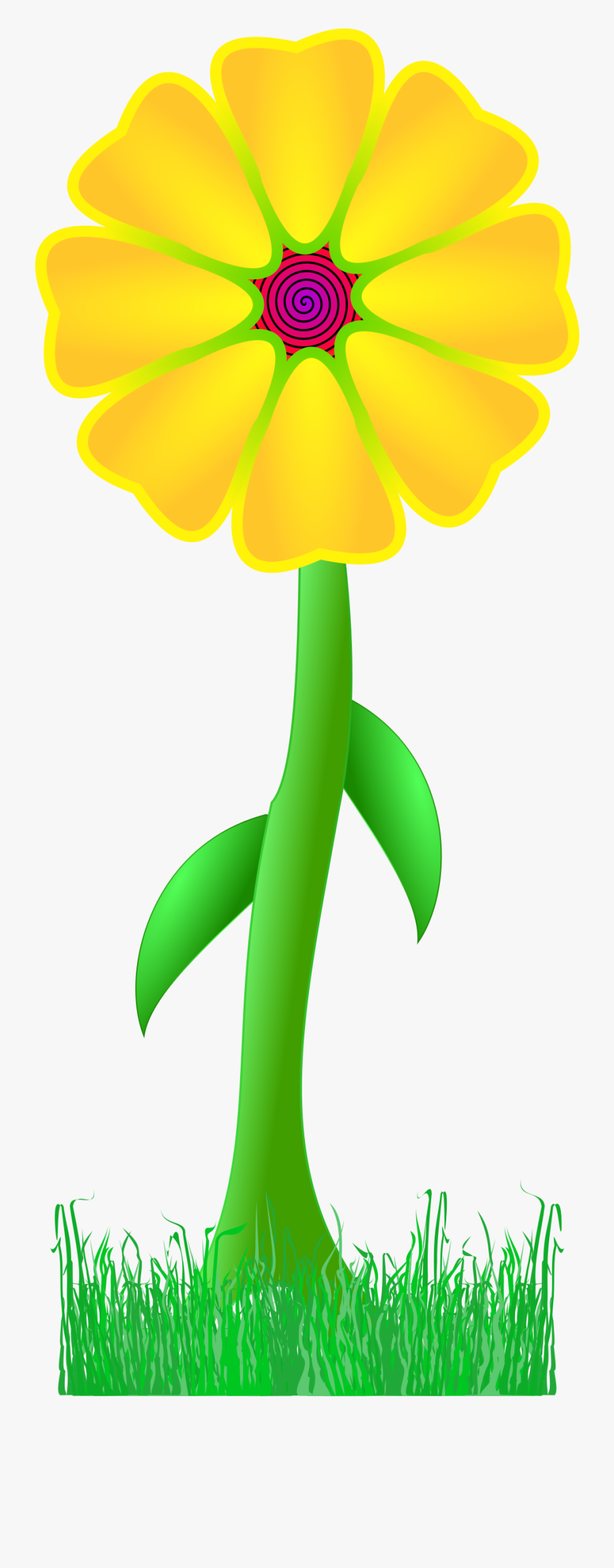 This Free Icons Png Design Of Flower Path, Transparent Clipart