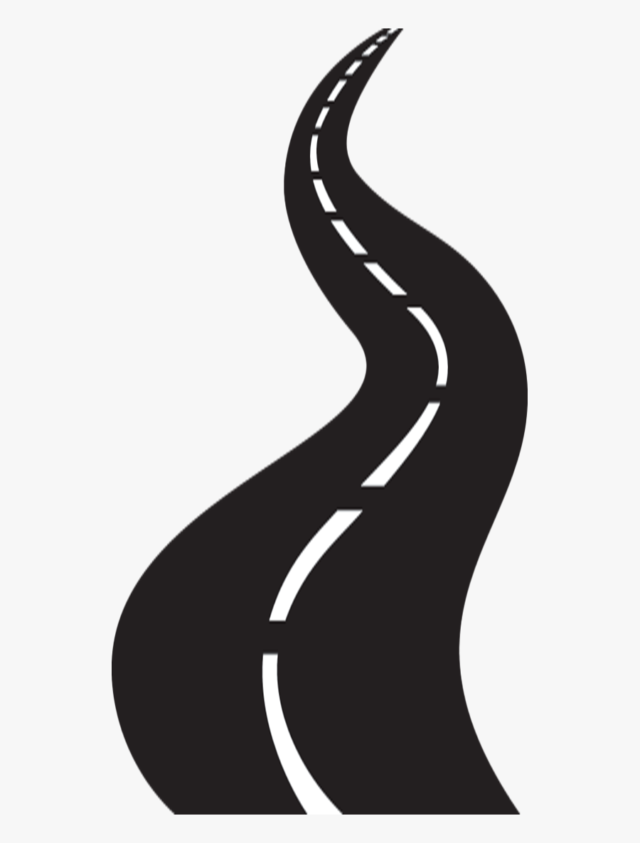 Pathway Clipart Roadway Pencil And In Color - Road Vector Png Transparent, Transparent Clipart