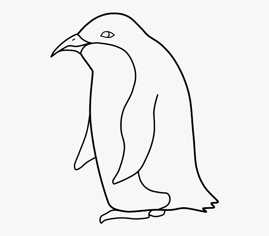 Penguin Pictures For Kids Many Interesting Cliparts - Kleurplaat Pinguin, Transparent Clipart