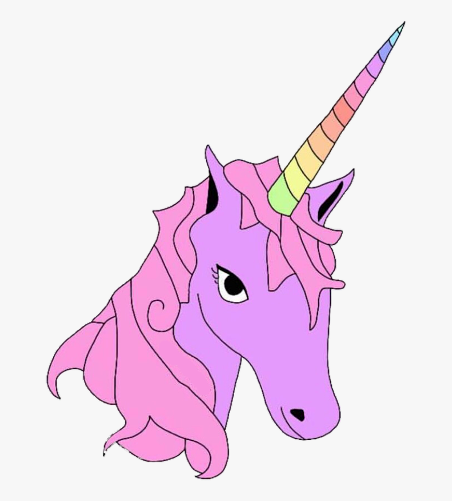 Aesthetic Unicorn Png Transparent Png , Png Download - Aesthetic Tumblr Unicorn Png, Transparent Clipart