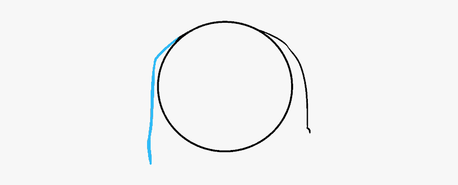 How To Draw Captain America In A Few Easy Steps Easy - Circle, Transparent Clipart