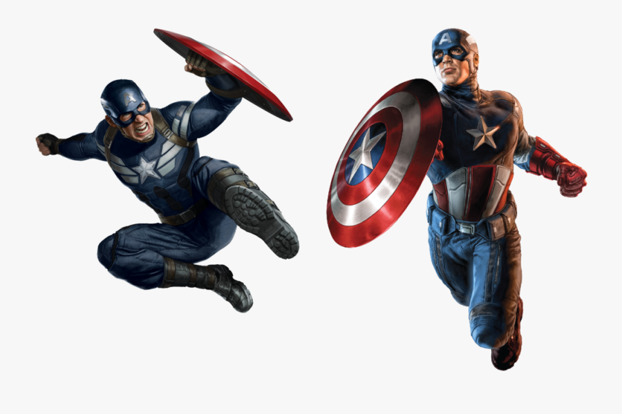 Captain America Marvel Cinematic Universe - Transparent Captain America Clipart, Transparent Clipart