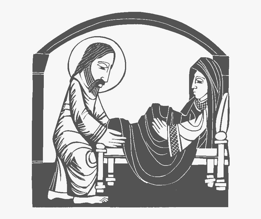 Prayer Path Preparations - Anointing Of The Sick Cartoon, Transparent Clipart