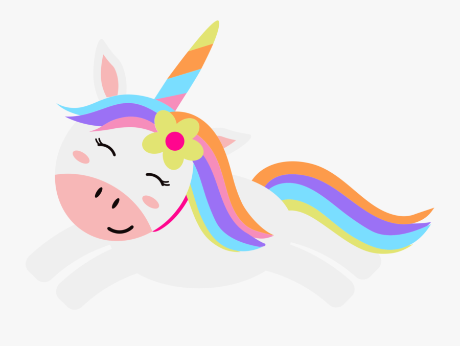 Flying Unicorn Png - Flying Unicorn Cartoon, Transparent Clipart