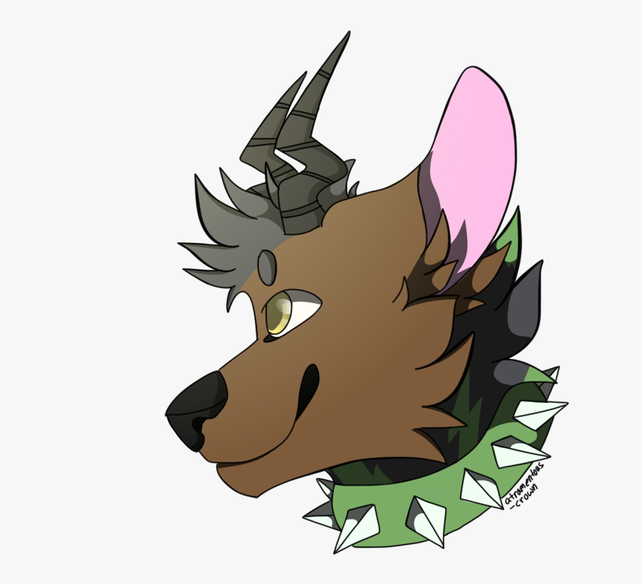 Gray Horns By Atramentous - Cartoon , Free Transparent ...
