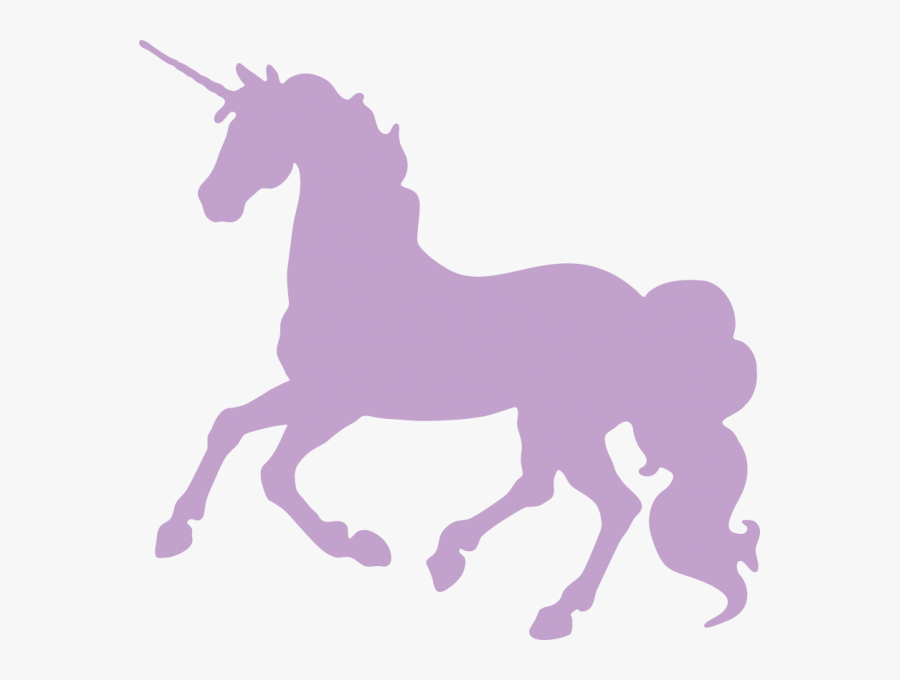 Unicorn Clipart Purple - Running Unicorn Clip Art, Transparent Clipart