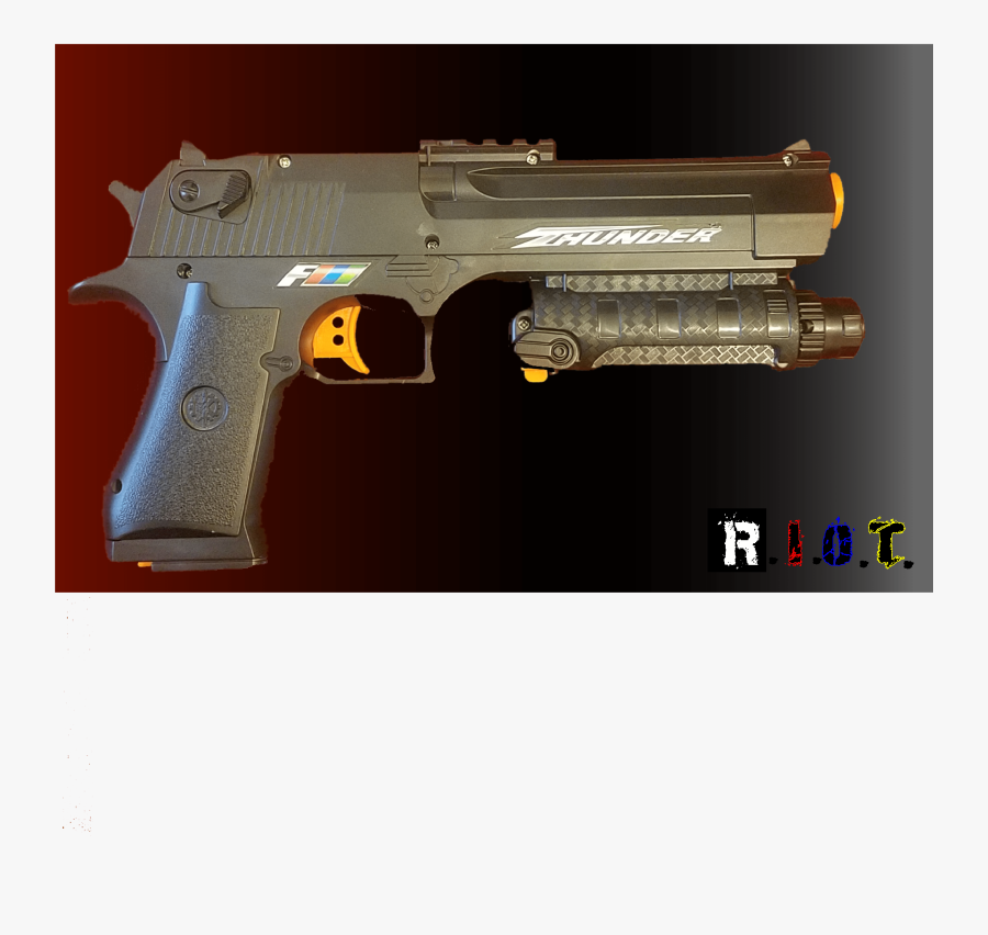 Pistol Clipart Toy Gun - Firearm, Transparent Clipart