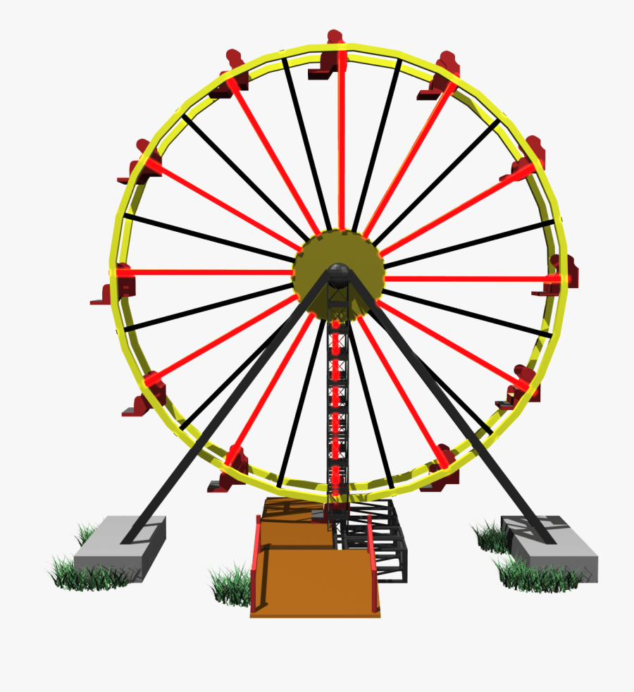 Thumb Image - Ferris Wheel, Transparent Clipart