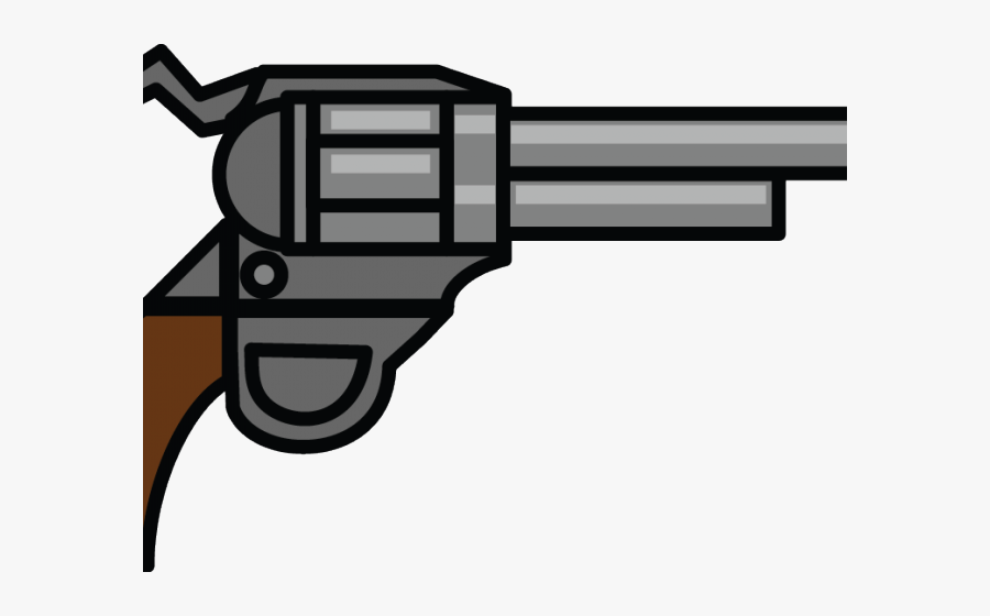 Pistol Cliparts - Cartoon Gun Transparent Background, Transparent Clipart