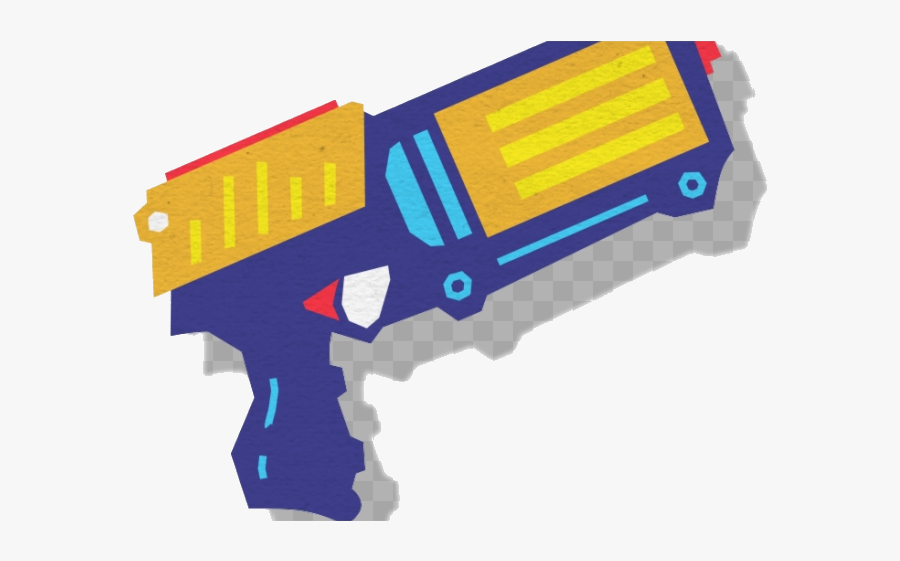 Nerf Gun Laser Clipart Transparent Png - Clipart Nerf Gun Png, Transparent Clipart