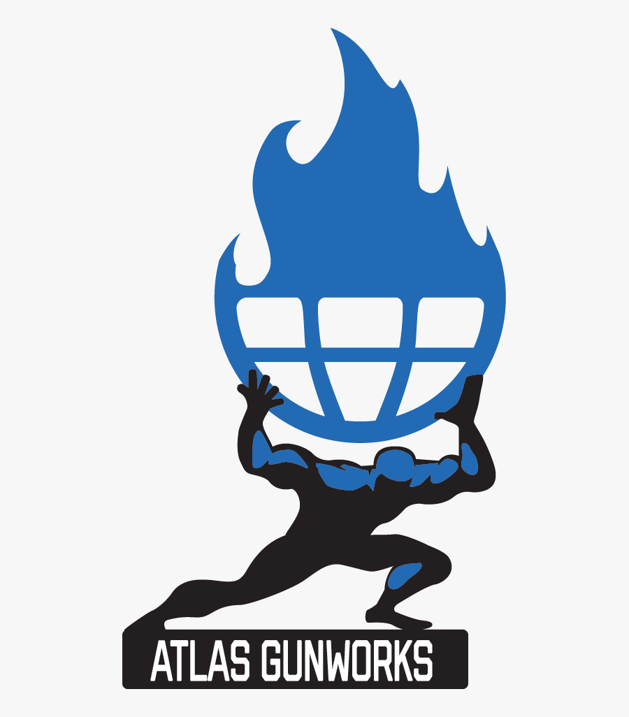 Atlas Gunworks Logo, Transparent Clipart