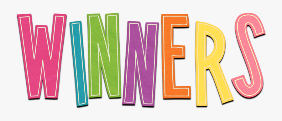 Congratulations To The Following Ladies - Winners Clip Art, Transparent Clipart
