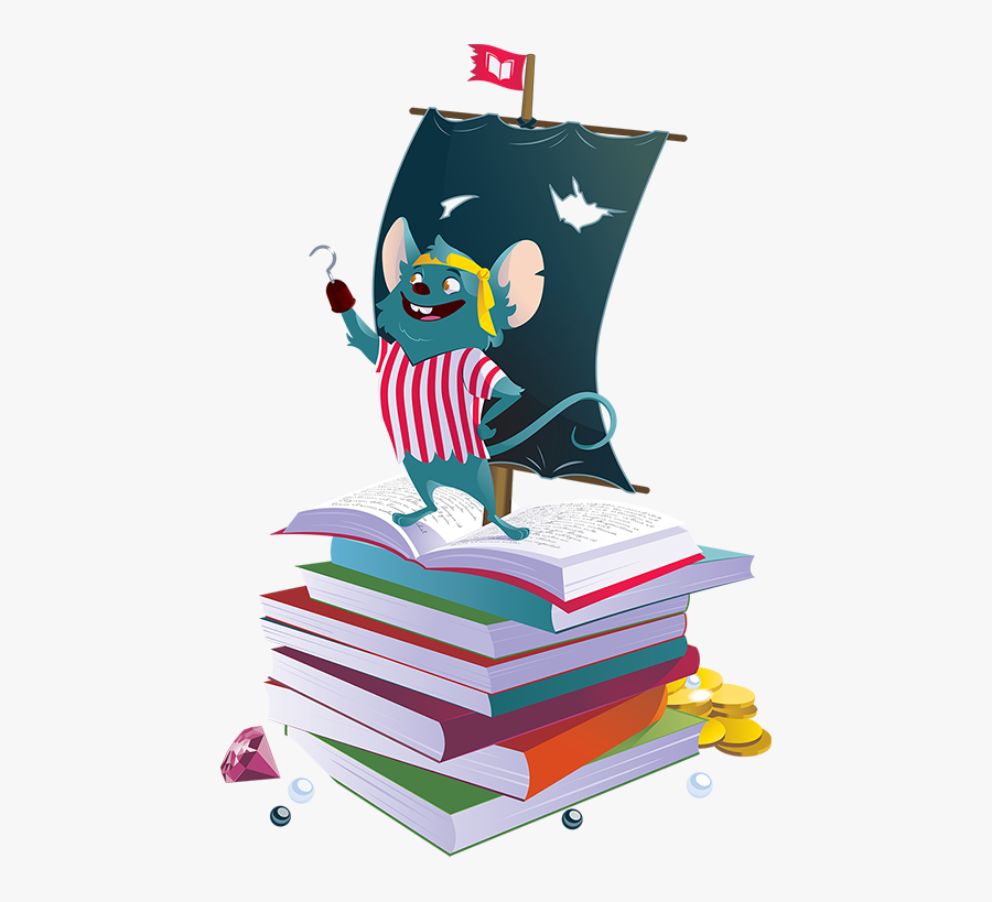 Bookaneer Book Fair Clipart - Illustration, Transparent Clipart