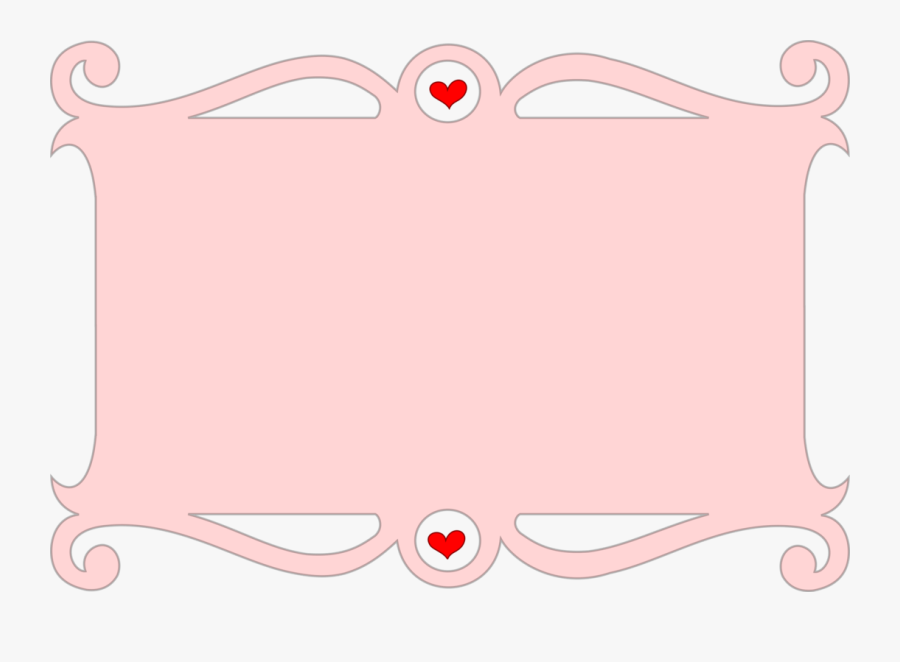 Frame Presentation Clipart, Vector Clip Art Online, - Love Border And Frame, Transparent Clipart
