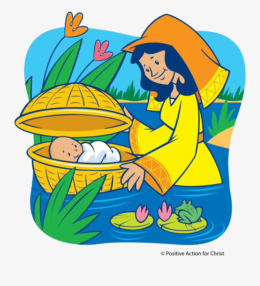 New Presentation Resources Available For Prek - Moses As A Baby Clip Art, Transparent Clipart