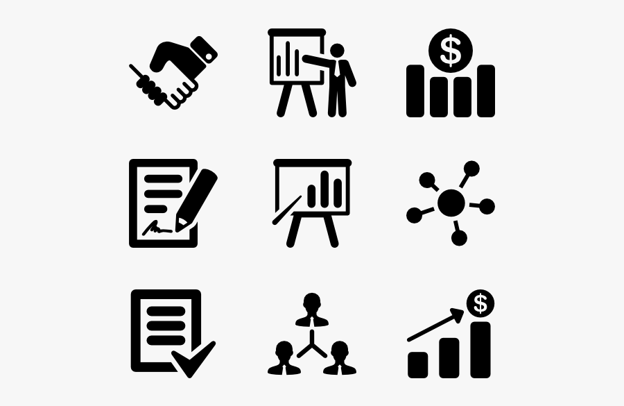 Business And Offices - Ícones Para Ppt, Transparent Clipart