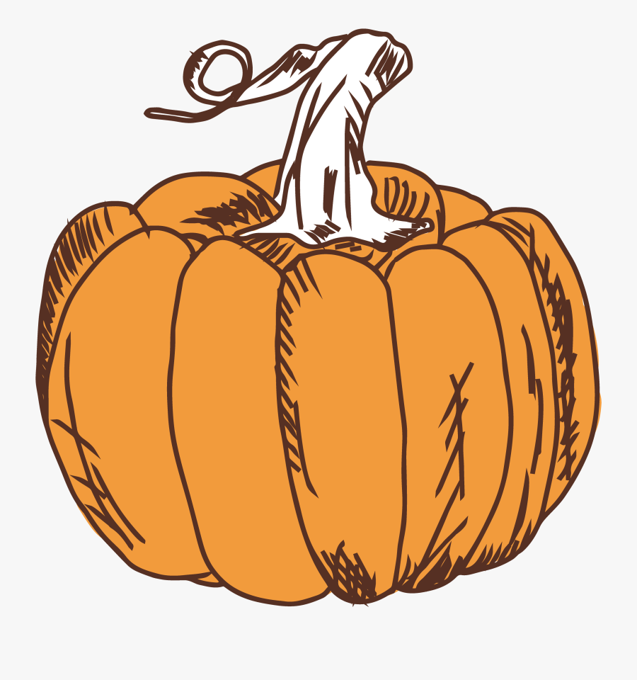 Field Clipart Pumpkin Field - Pumpkin, Transparent Clipart