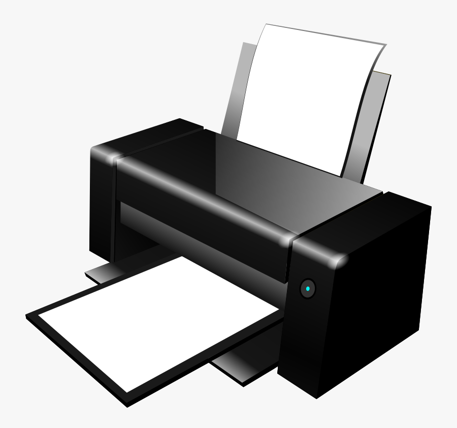 Printer Clipart Computer - Printer Clipart Png, Transparent Clipart
