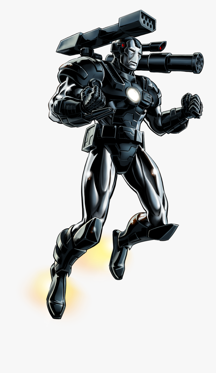 Ultron Clipart Marvel Avengers Alliance - Marvel War Machine Classic, Transparent Clipart