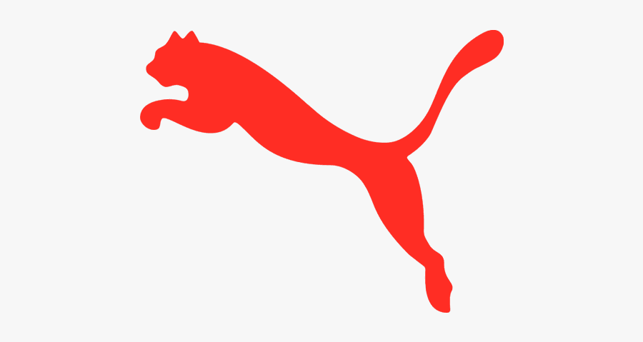Red Puma Logo Png, Transparent Clipart