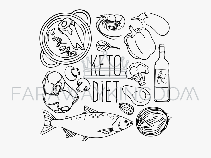 Transparent Food - Vector Healthy Food Logo Png, Transparent Clipart