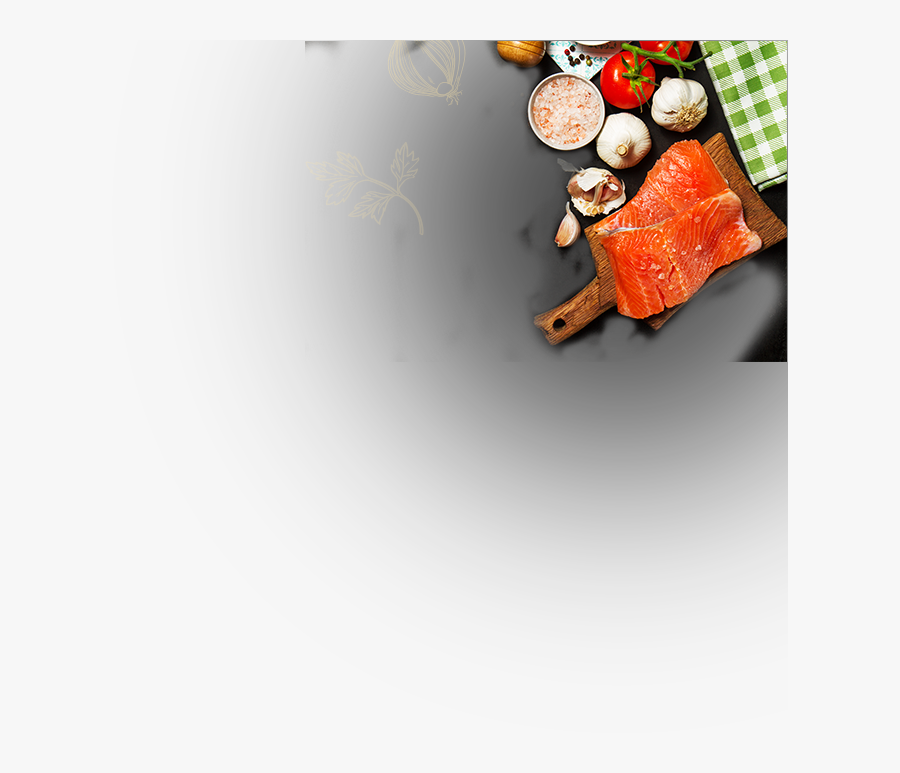 Food Salmon Background, Transparent Clipart