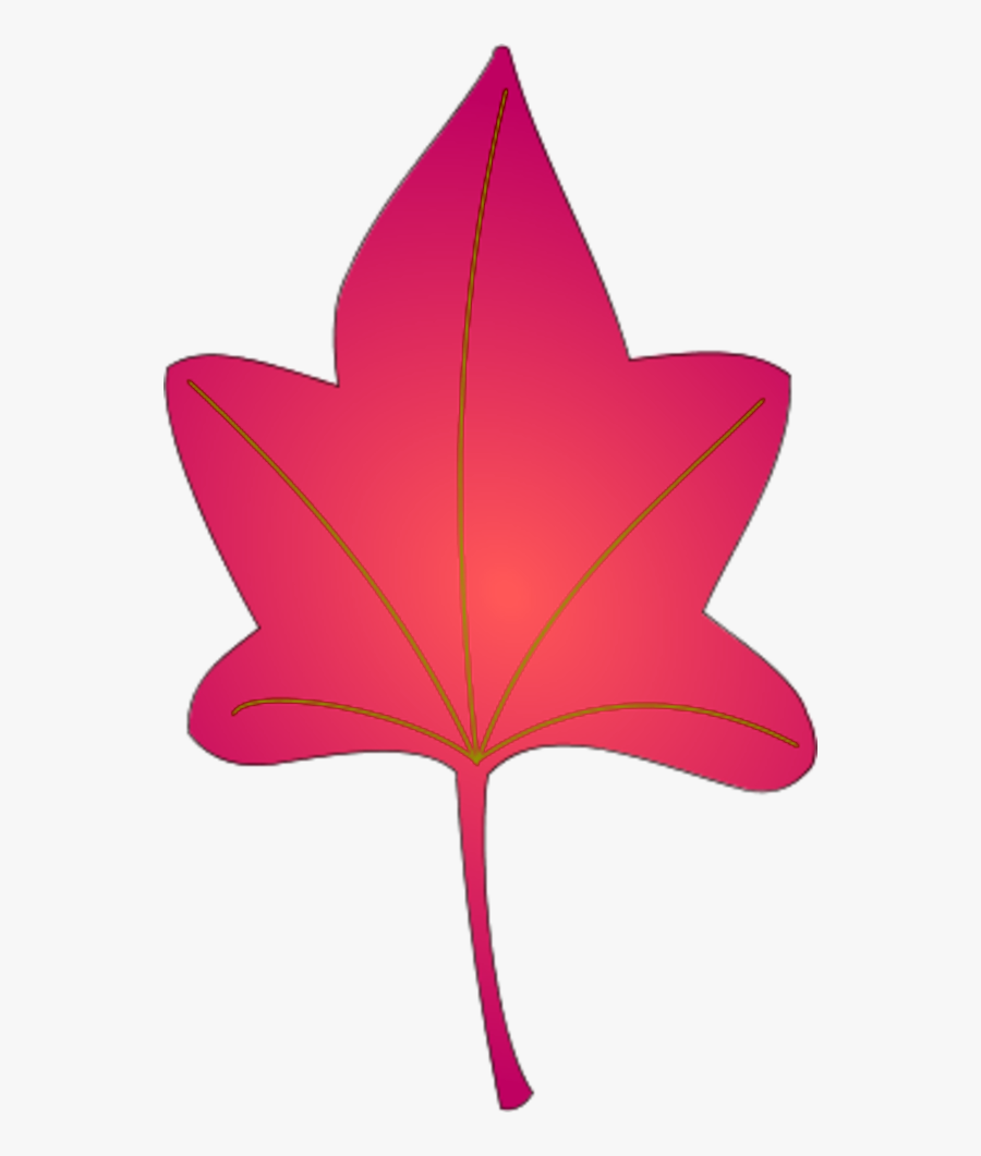 Yellow Brown Autumn Leaf - Maple Leaf, Transparent Clipart